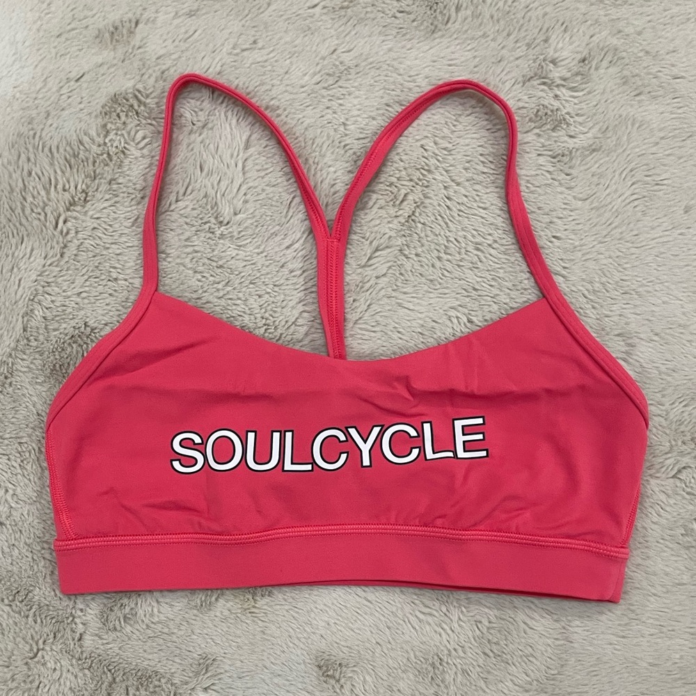 lululemon x SoulCycle | Flow Y Bra - Glaze Pink